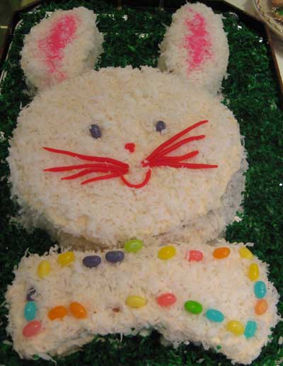 easter Bunny Cake